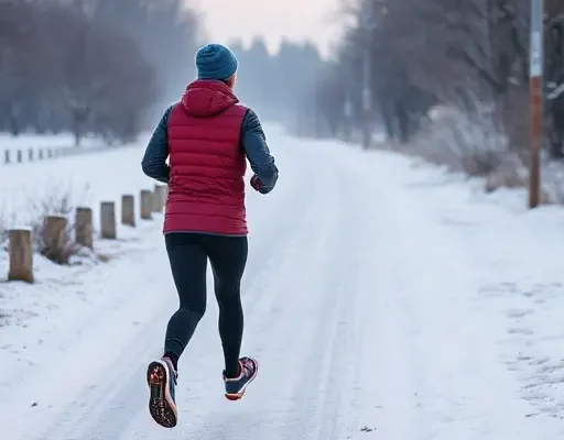 Мерзлый холод утренних пробежек и профилактика простуды через дыхательную гимнастику на ступнях